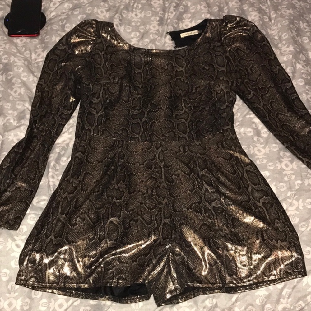 Snake skin jumpsuit